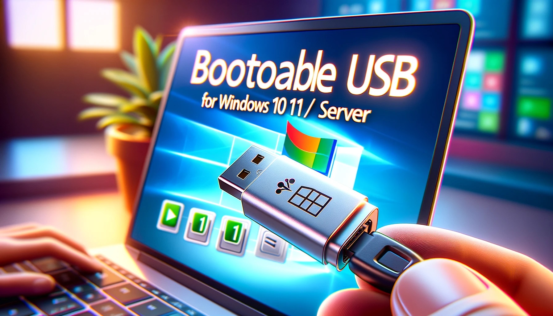 Creating a bootable USB drive for Windows10/11,Windows Server and linux installation