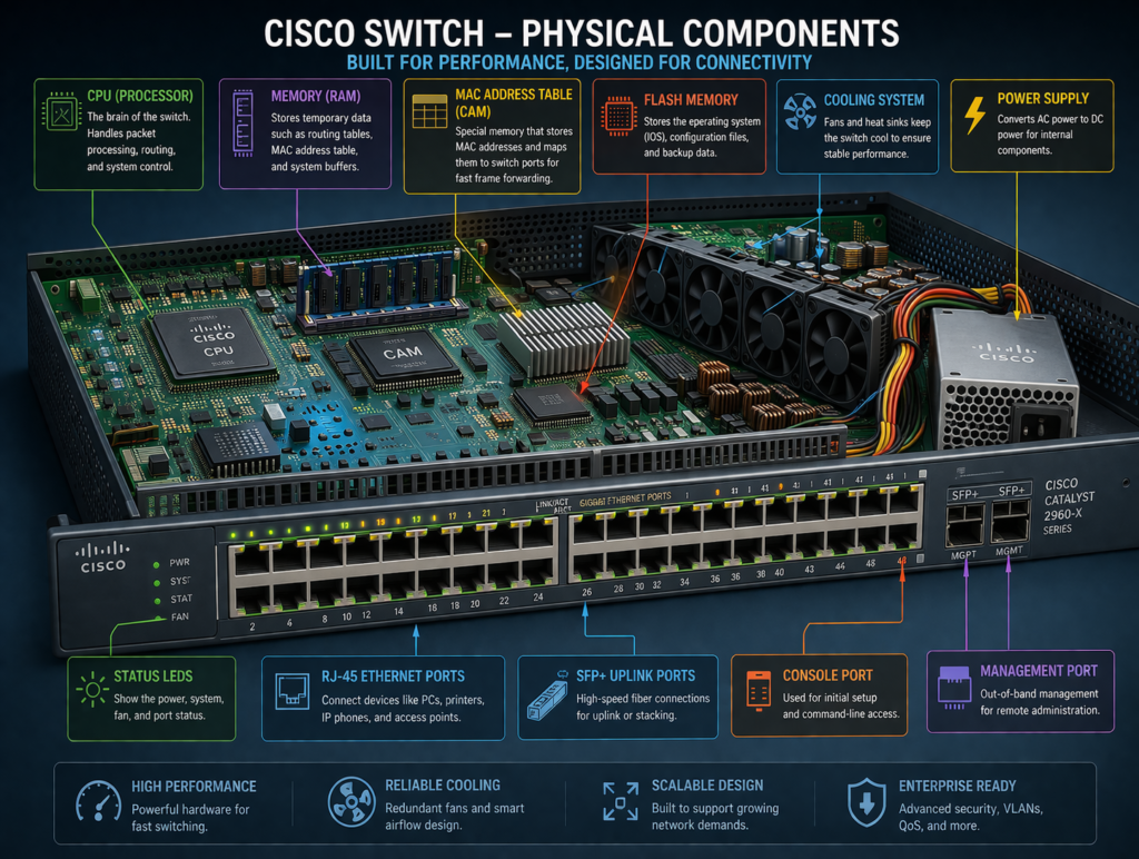 switch hardware components