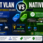 Default VLAN vs Native VLAN explained with diagram