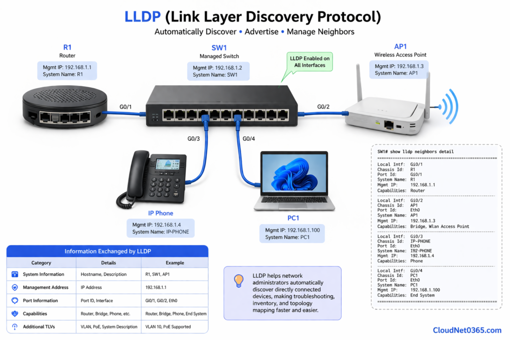 LLDP Network Diagram