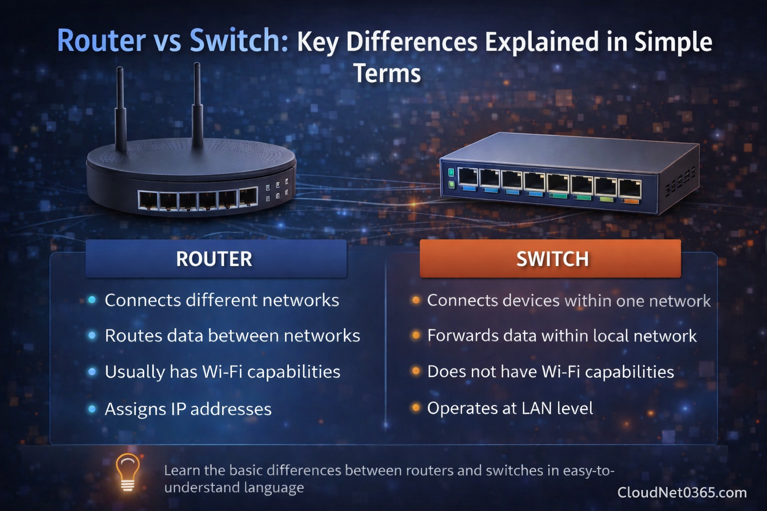 Router vs Switch