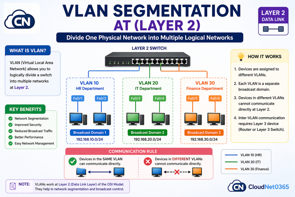 VLAN Segmentation at Layer 2