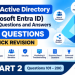 Microsoft Entra ID Interview Questions and Answers – 200 Questions Quick Revision Part 2