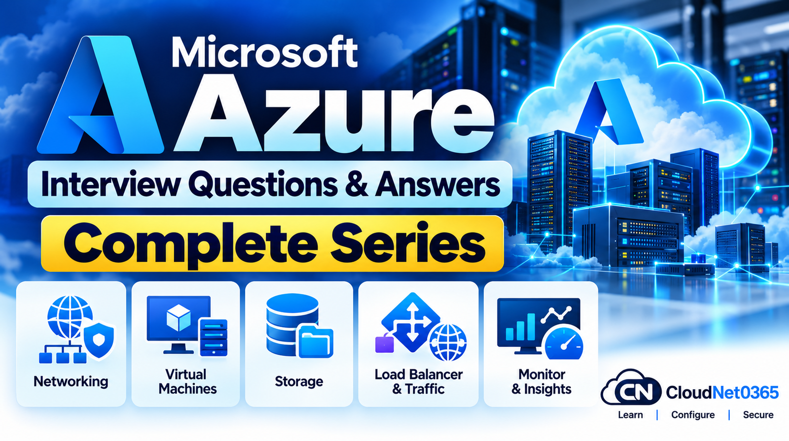 Microsoft Azure Interview Questions & Answers – Complete Series