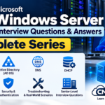 Microsoft Windows Server Interview Questions & Answers – Complete Series